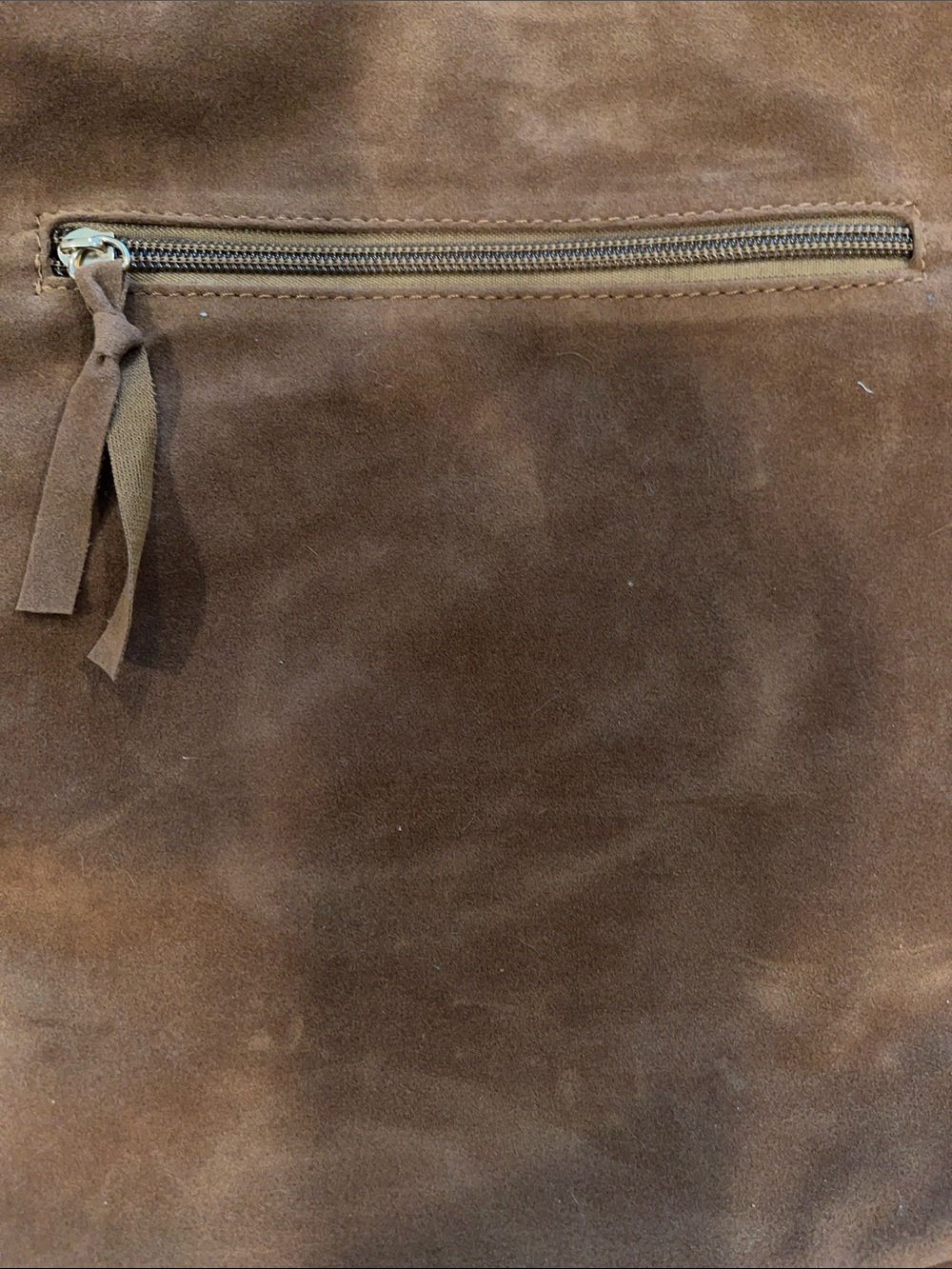 Fringe Suede Crossbody Bag - Brown - Picture 5 of 6